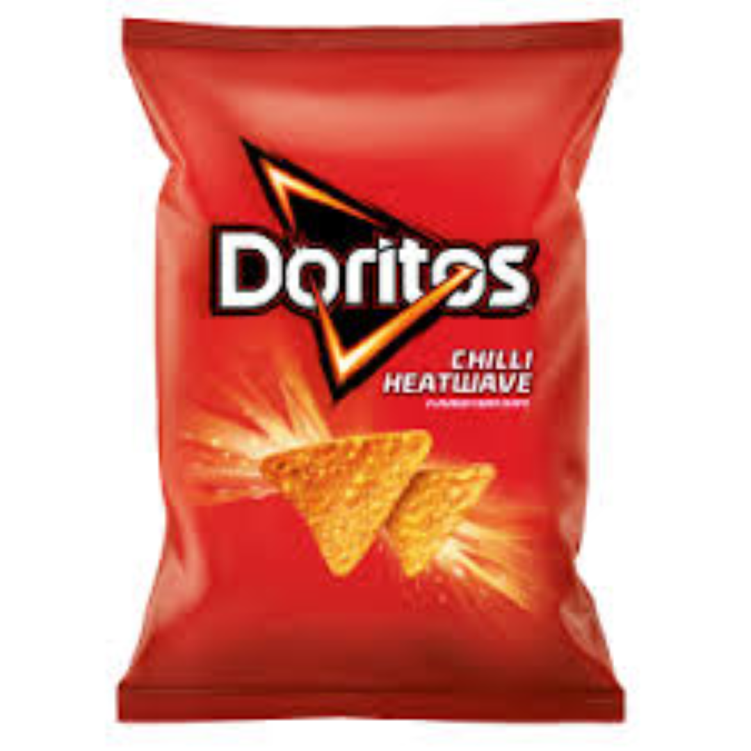 DORITOS CHILLI HEAT WAVE 90G